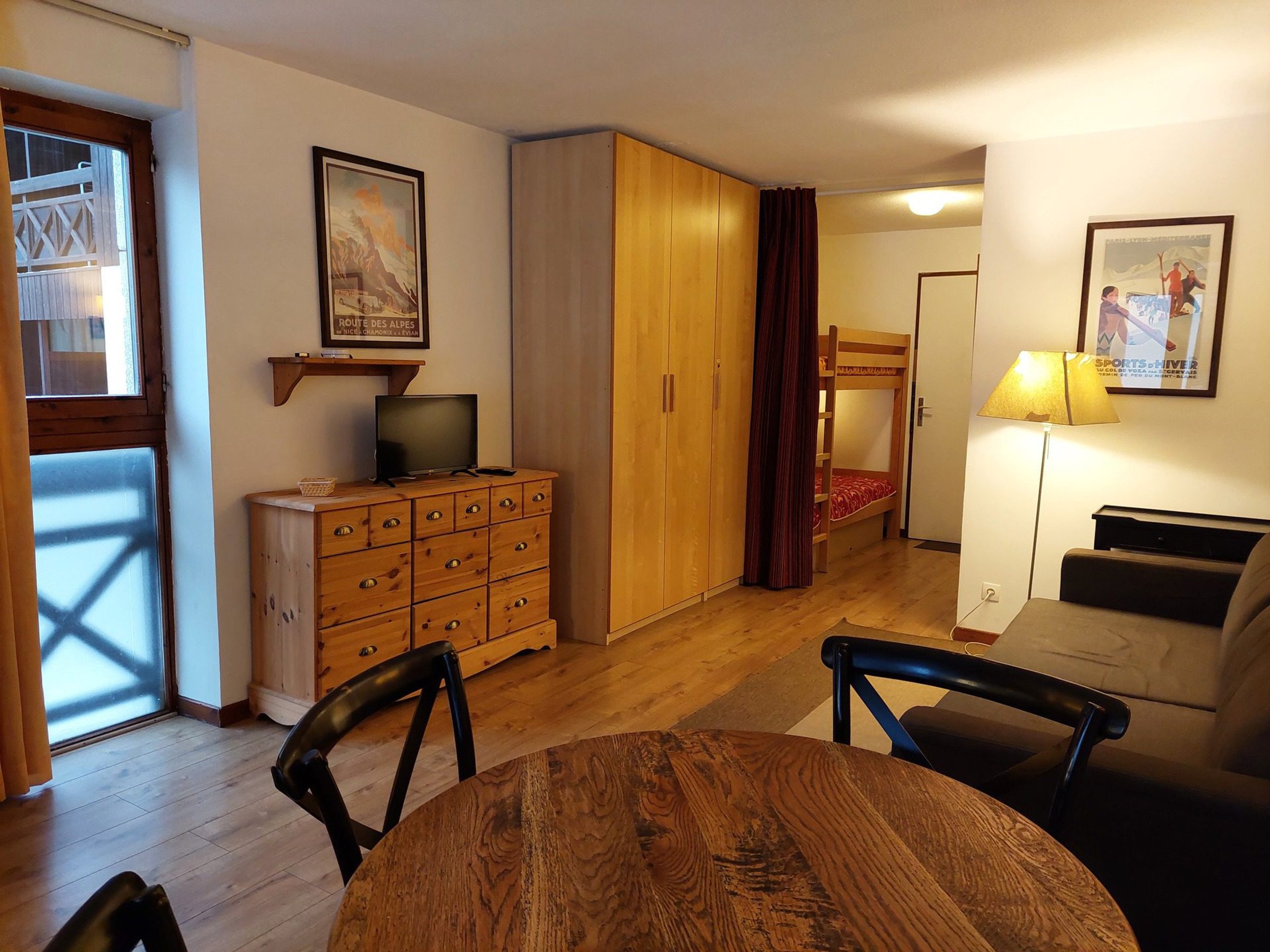 Studio 4 personnes avec balcon - Résidence CYBELES - Brides les Bains