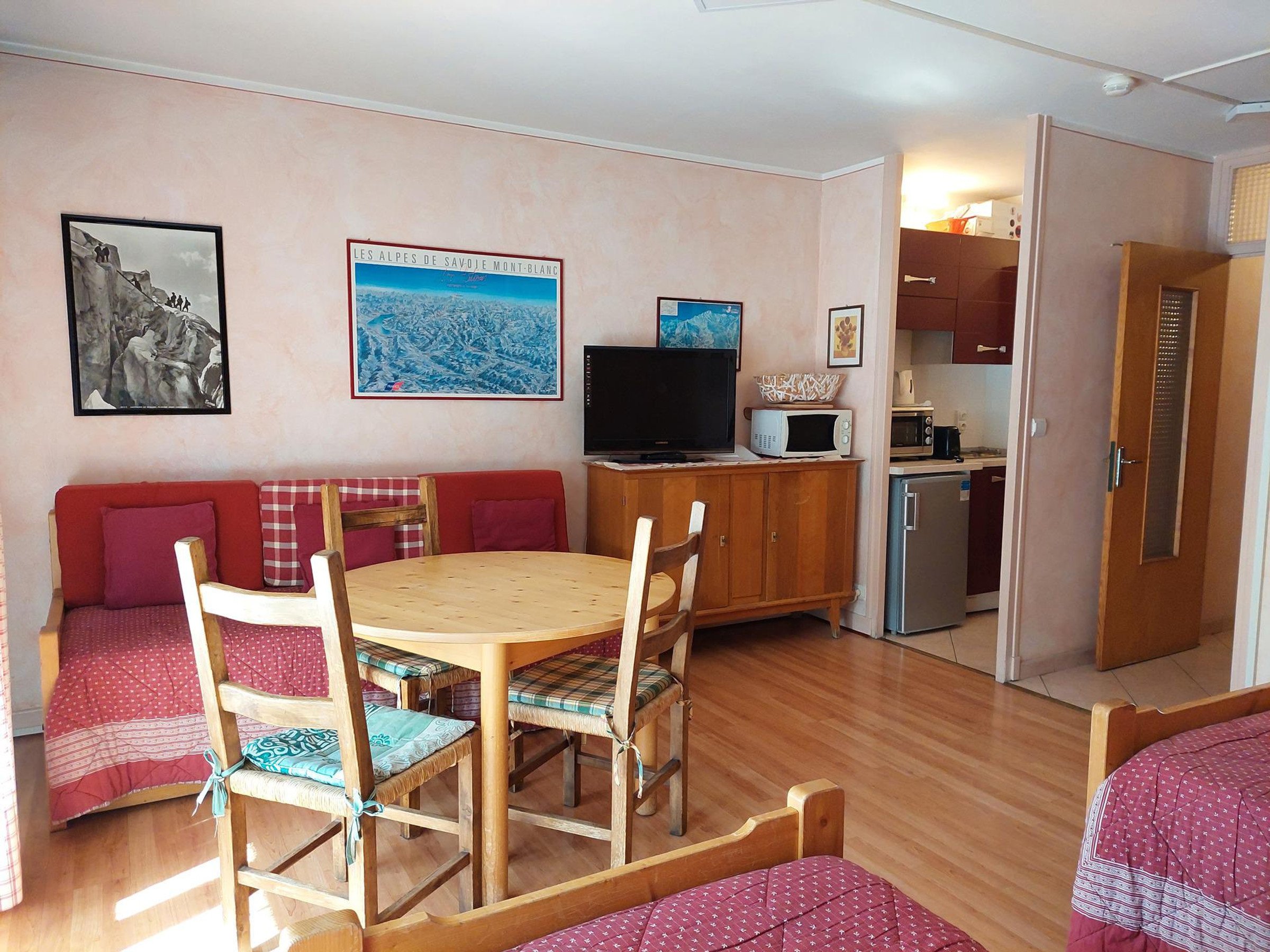Studio 2 personnes avec balcon - Résidence ROYAL - Brides les Bains
