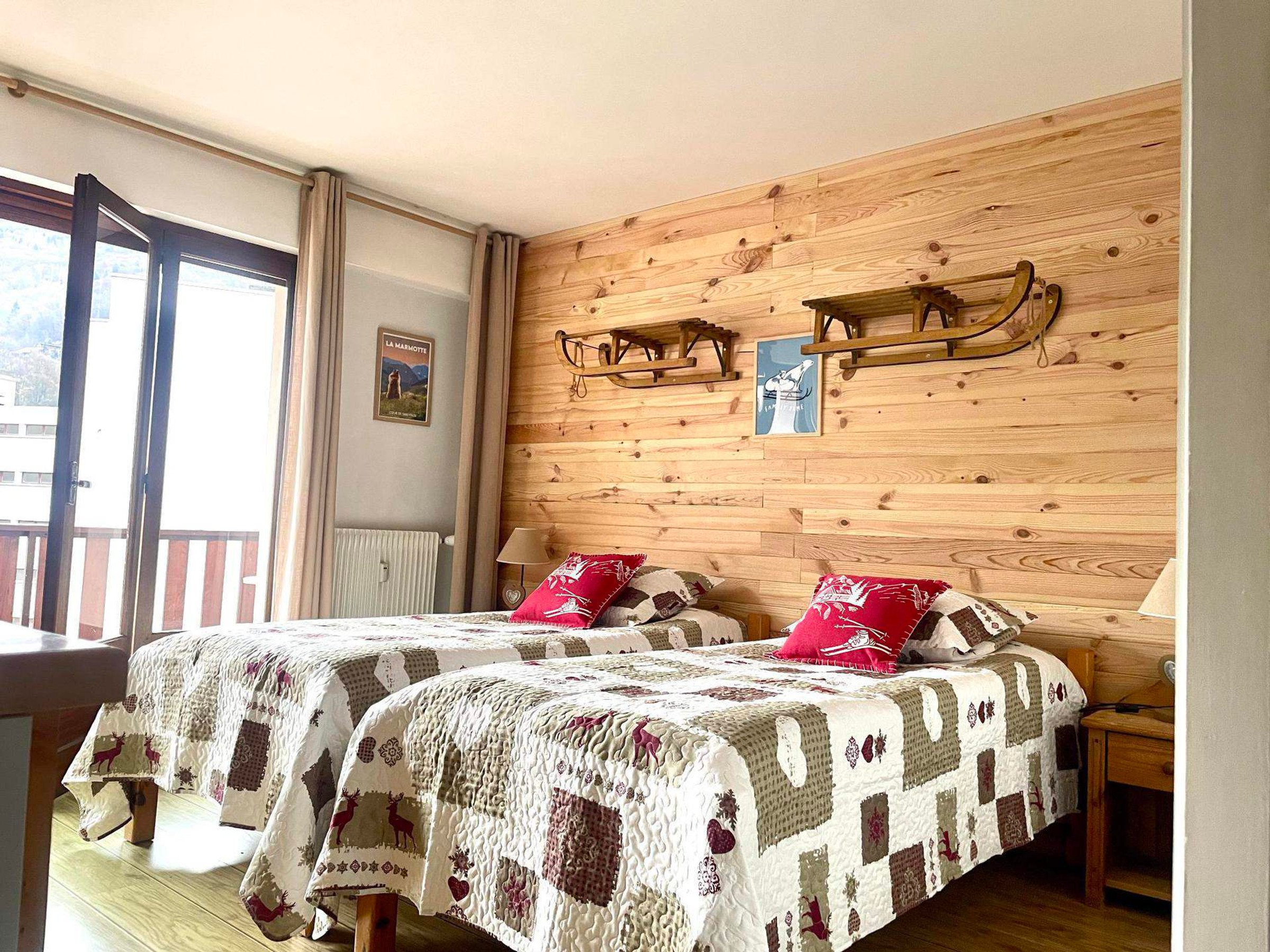 Studio 2 personnes avec balcon - Résidence VILLA LOUISE - Brides les Bains