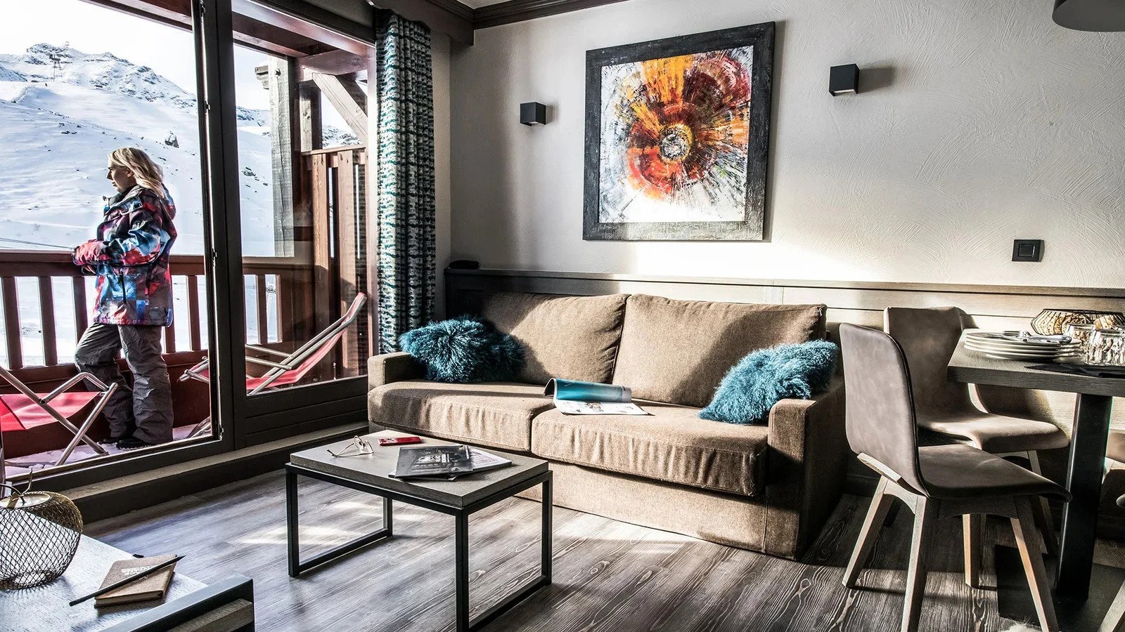 Appartement 4 Personnes Premium avec balcon - Eearly Booking - Résidence Village Montana Valbel 4* - Val Thorens