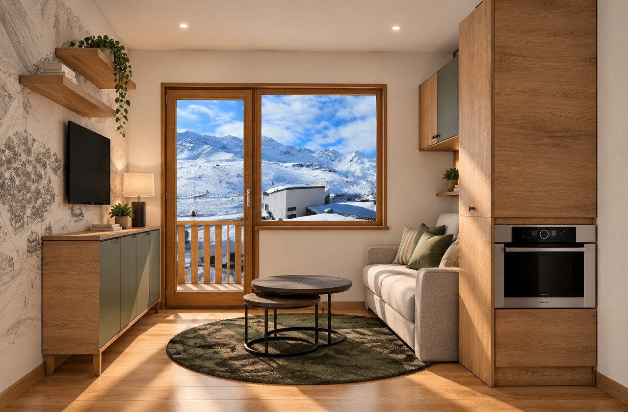 Studio 4 personnes - Appartements LES OLYMPIADES - Val Thorens