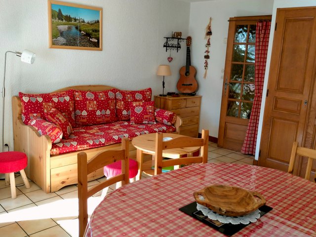 Studio 5 personnes avec balcon - Samoëns