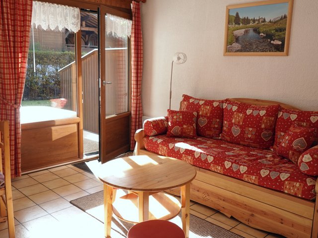 Studio 5 personnes avec balcon - Samoëns