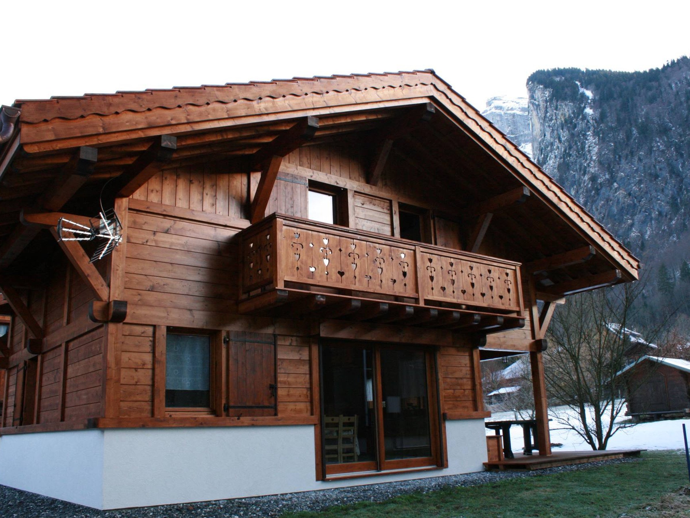 Chalet 3 kamers 8 personen met balkon - Chalet 3 pièces 8 personnes avec balcon - Samoëns