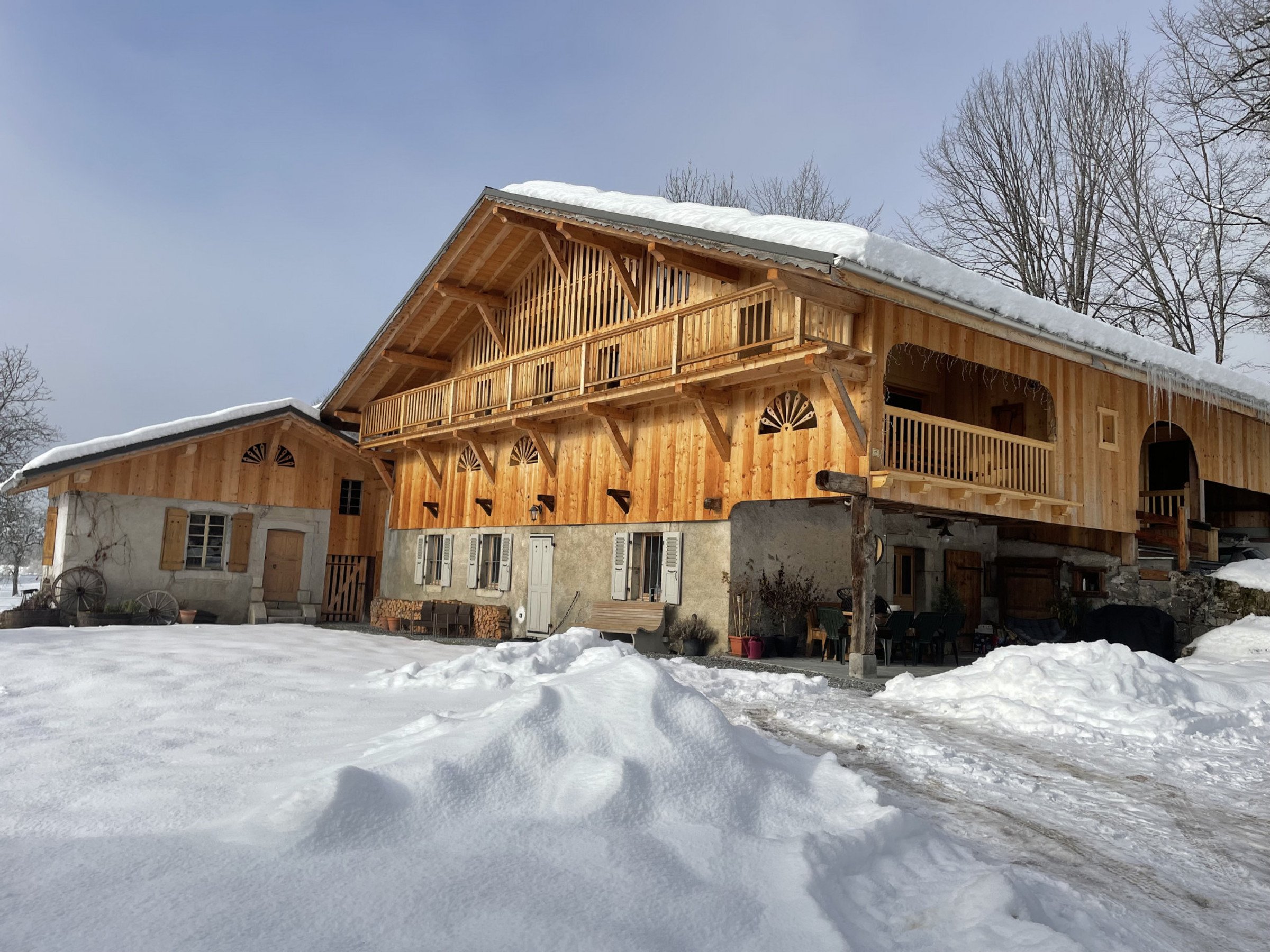 Chalet 7 pièces 14 personnes avec balcon - Chalet 7 pièces 14 personnes avec balcon - Samoëns
