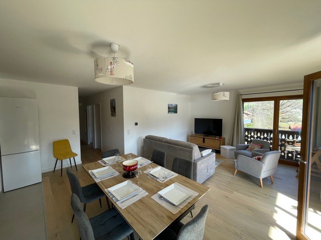 Studio 6 personnes avec balcon - Samoëns