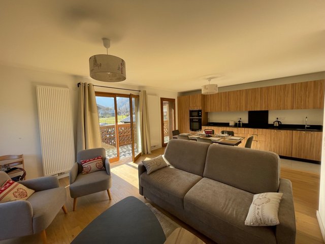 Studio 6 personnes avec balcon - Samoëns