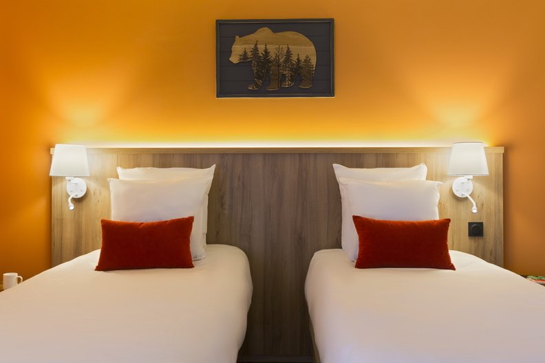 Chambre Standard 2 Personnes (lits simples) - SOWELL Family Vars 4* - Vars