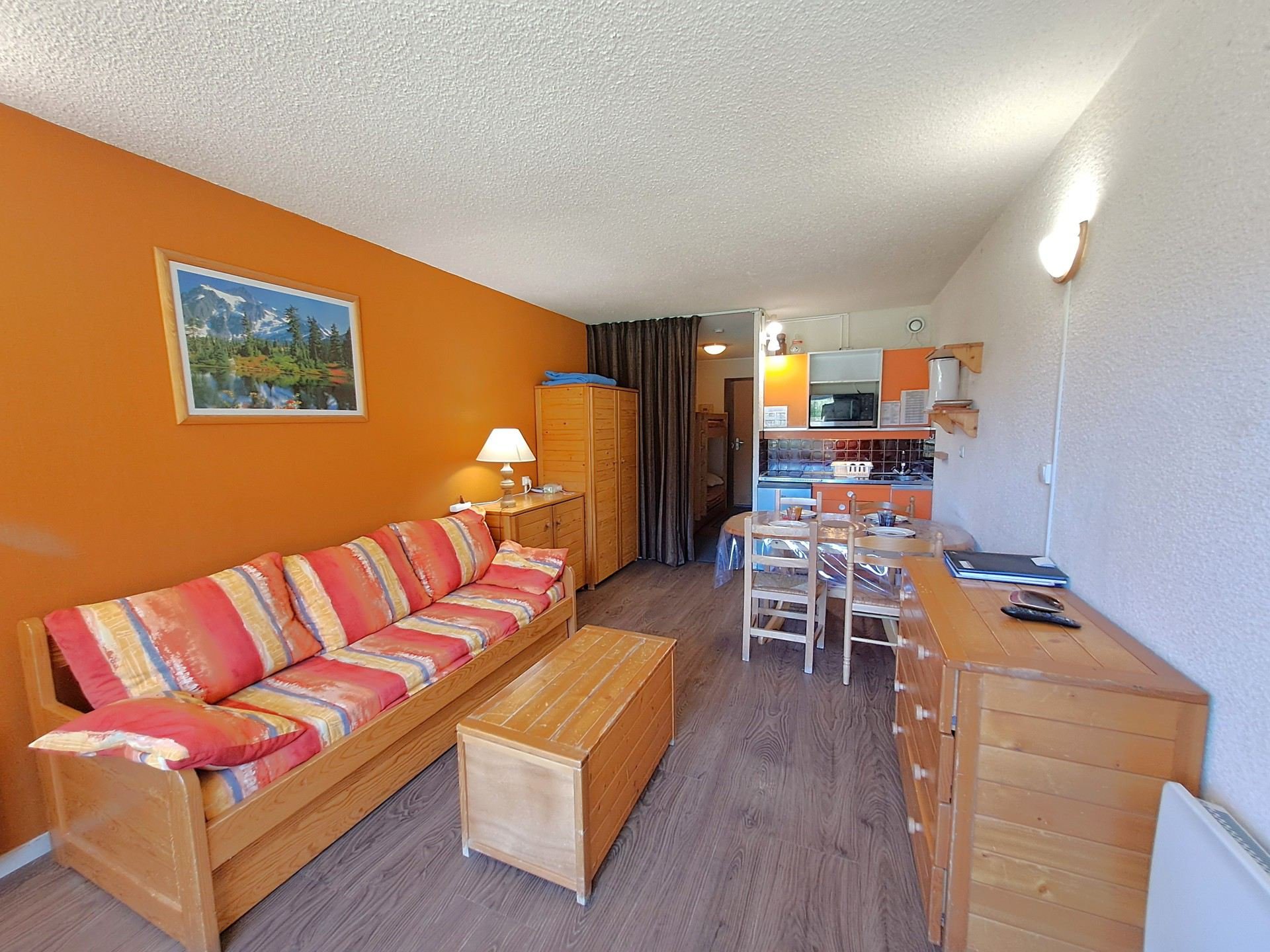 Studio 4 personnes - Appartements PLEIN SUD A - Les Deux Alpes Centre