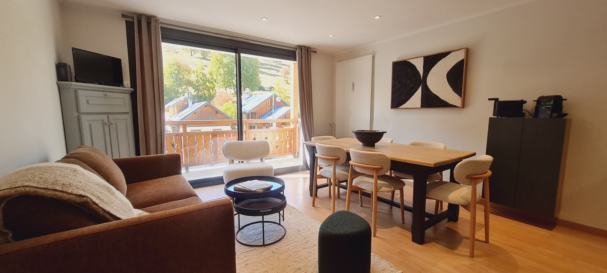 2 pièces 4 personnes vue montagne et vue pistes de ski - Appartement Eperon 1 N°A2 - 3P4 - Les Deux Alpes Centre
