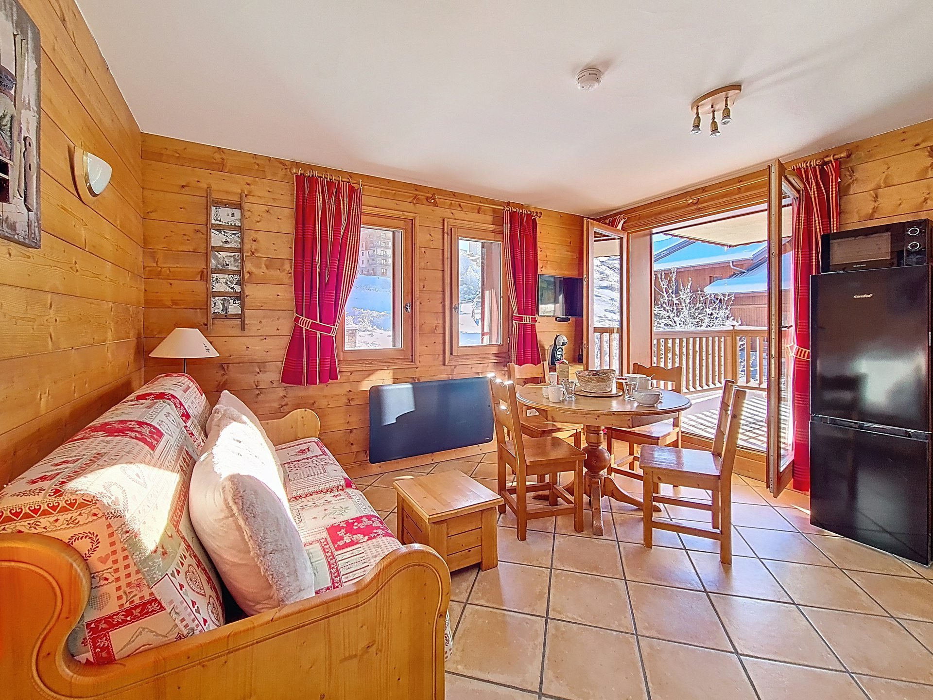 2 pièces 4 personnes Confort - Appartements HAMEAU DES AIRELLES - Les Menuires Preyerand