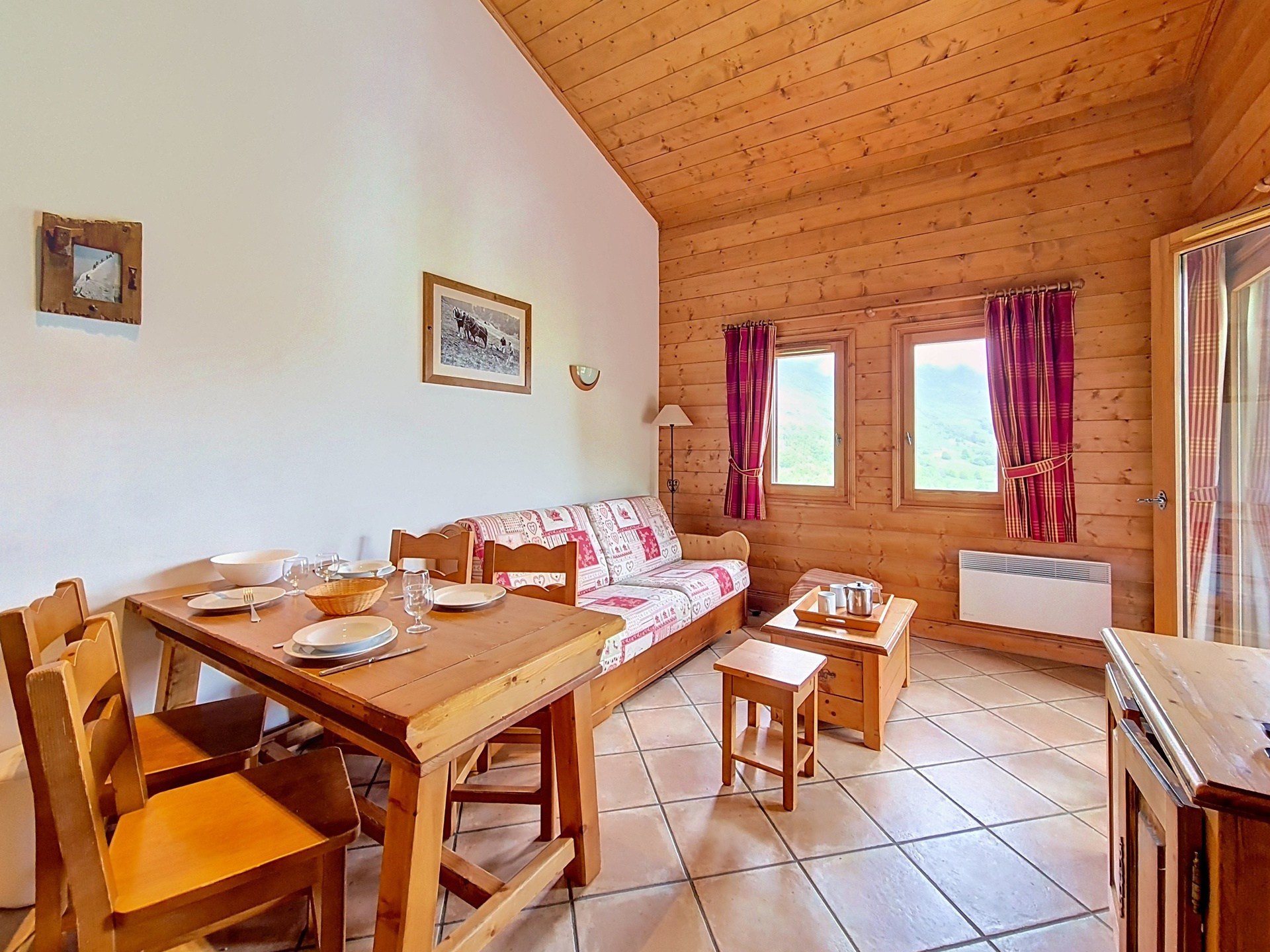 3 pièces 6 personnes - Appartements HAMEAU DES AIRELLES - Les Menuires Preyerand
