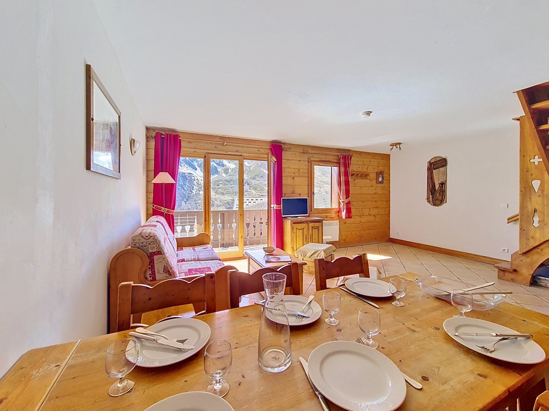 4 pièces 8 personnes Confort - Appartements HAMEAU DES AIRELLES - Les Menuires Preyerand