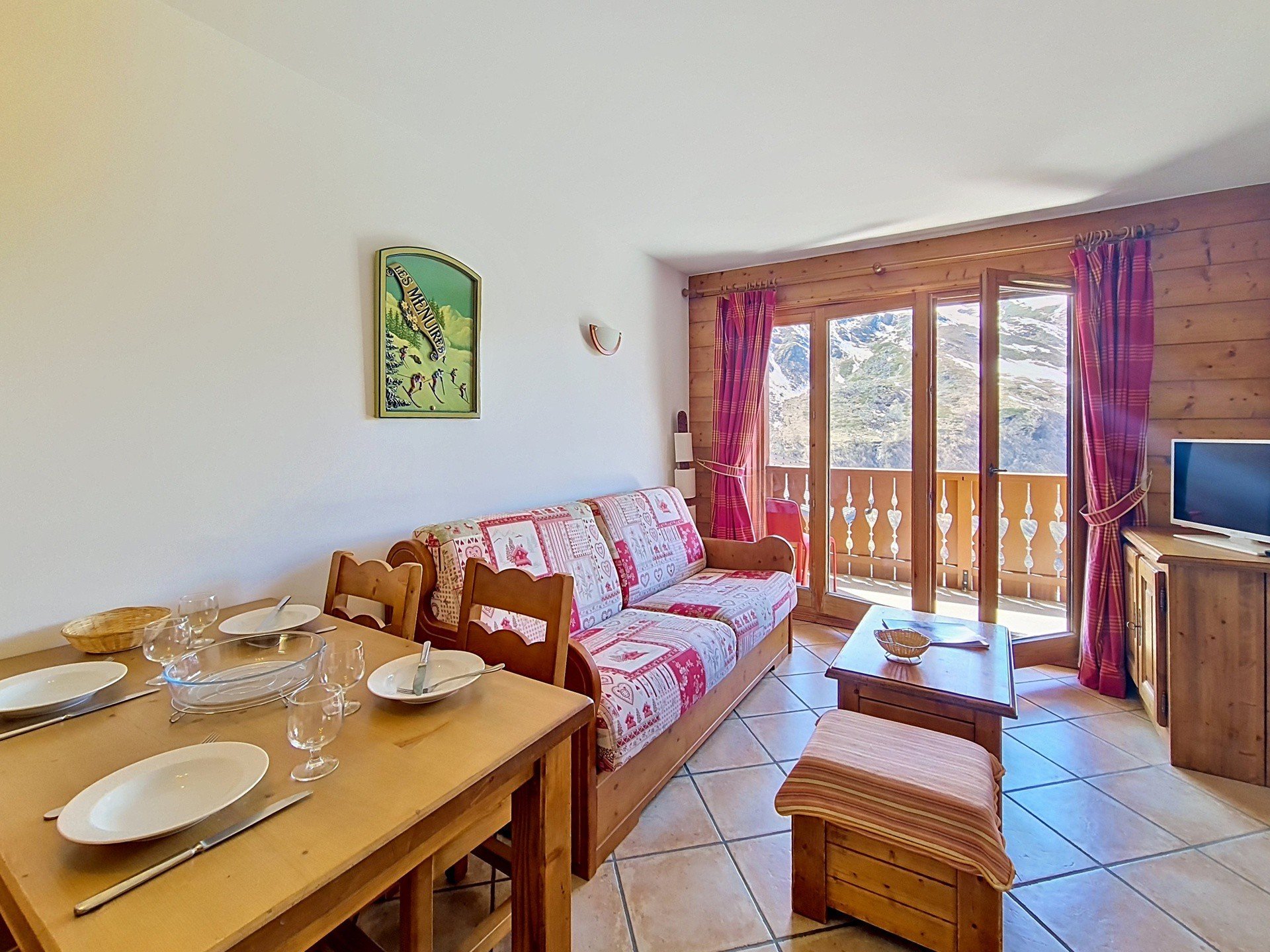 2 pièces 4 personnes Confort - Appartements HAMEAU DES AIRELLES - Les Menuires Preyerand