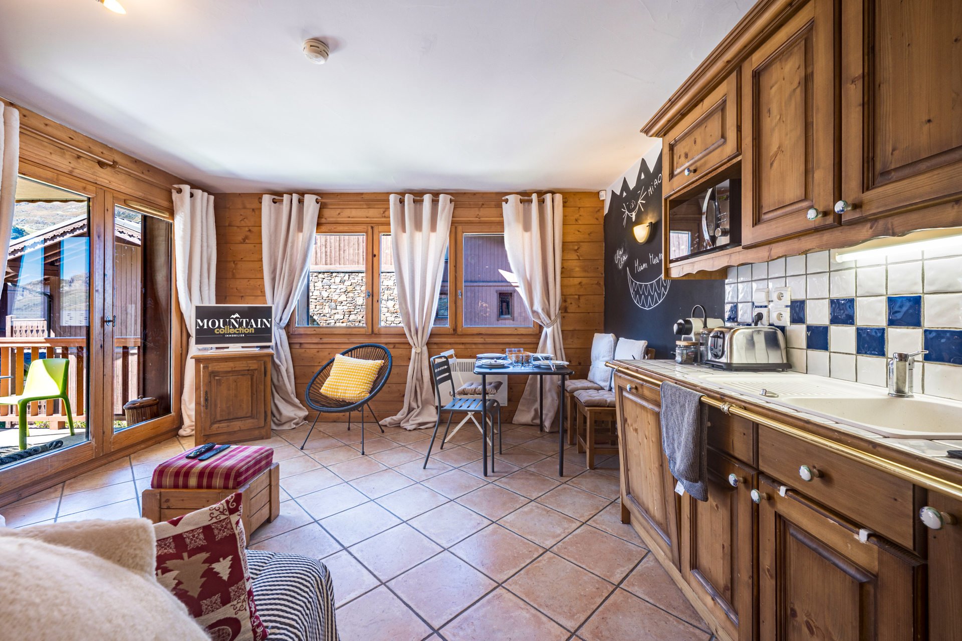2 kamers 4 personen - Appartements HAMEAU DES AIRELLES - Les Menuires Preyerand