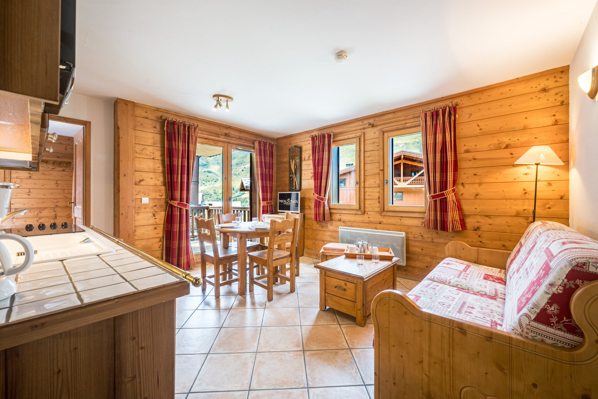 2 kamers 4 personen - Appartements HAMEAU DES AIRELLES - Les Menuires Preyerand