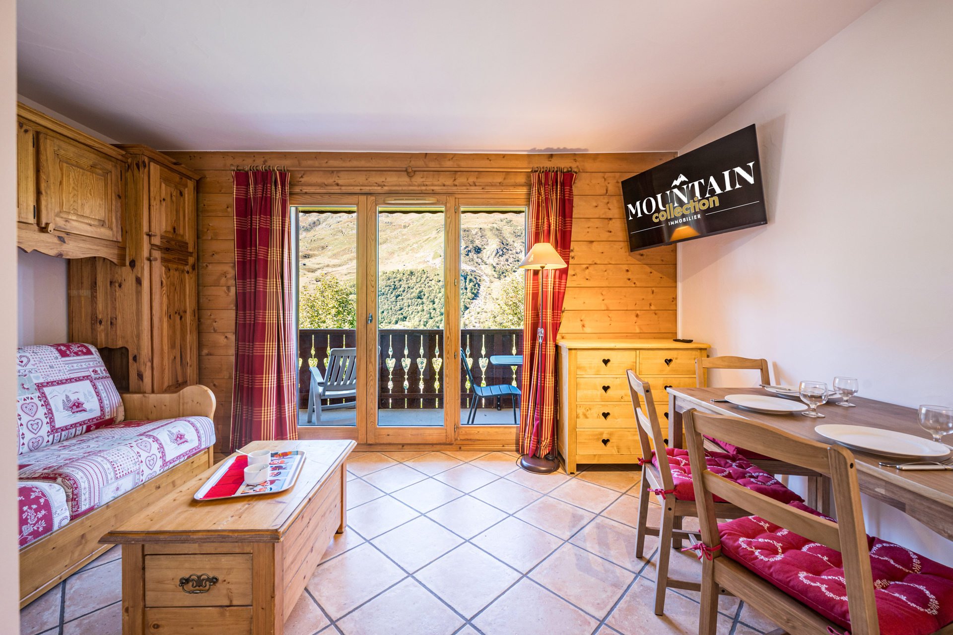 Studio 4 personen - Appartements HAMEAU DES AIRELLES - Les Menuires Preyerand