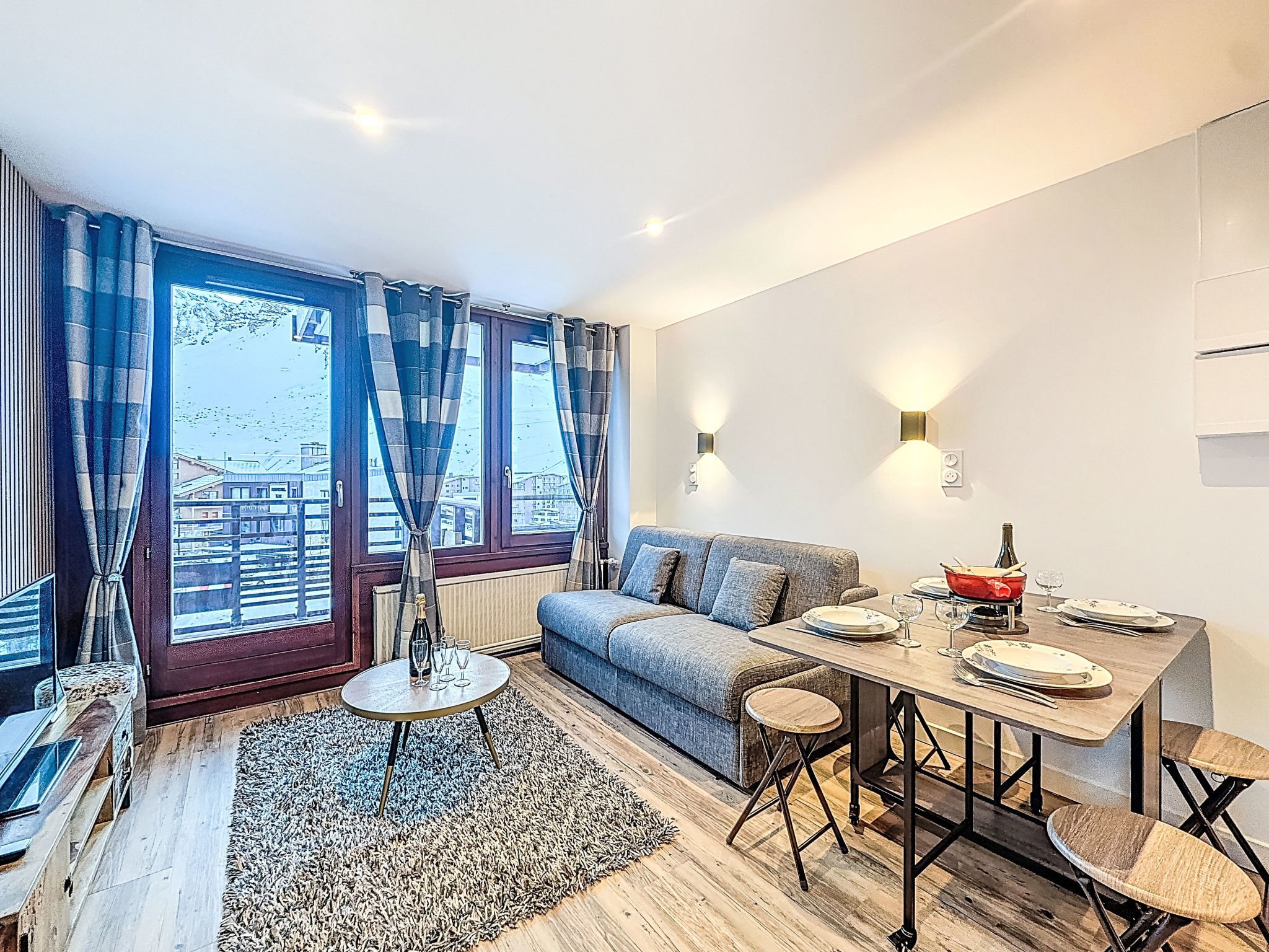 Appartement 1 pièces 4 personnes Confort - Appartement Le Curling B (Val Claret) - Tignes Val Claret