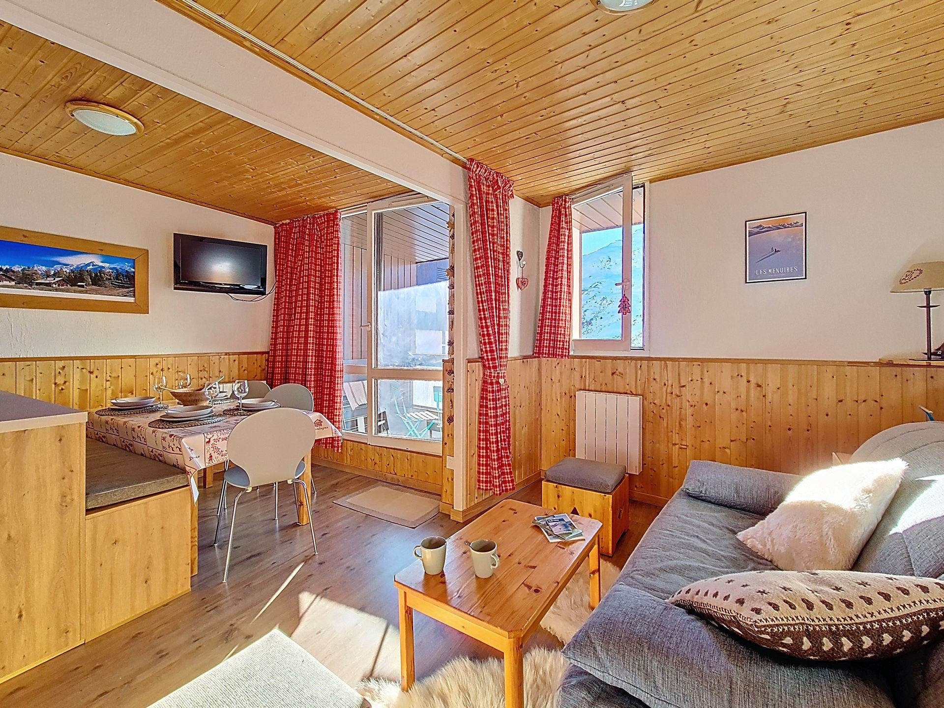 2 pièces 5 personnes - Appartements MELEZES - Les Menuires Reberty 1850