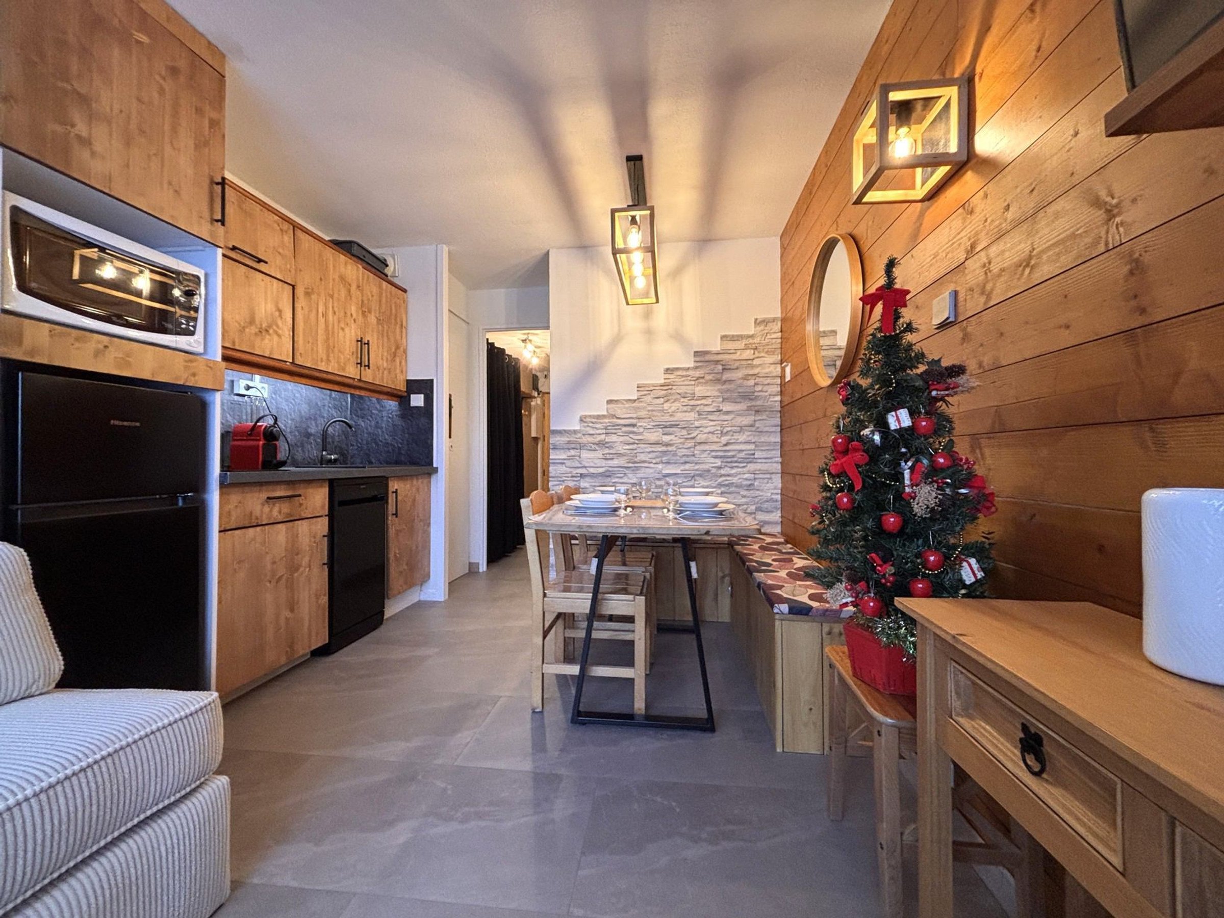Appartement 2 kamers 5 personen met balkon - Résidence Douchka - Avoriaz