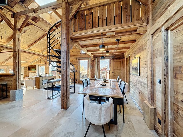 Chalet 7 pièces 12 personnes avec terrasse - Combloux