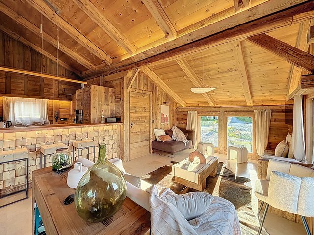 Chalet 7 pièces 12 personnes avec terrasse - Combloux