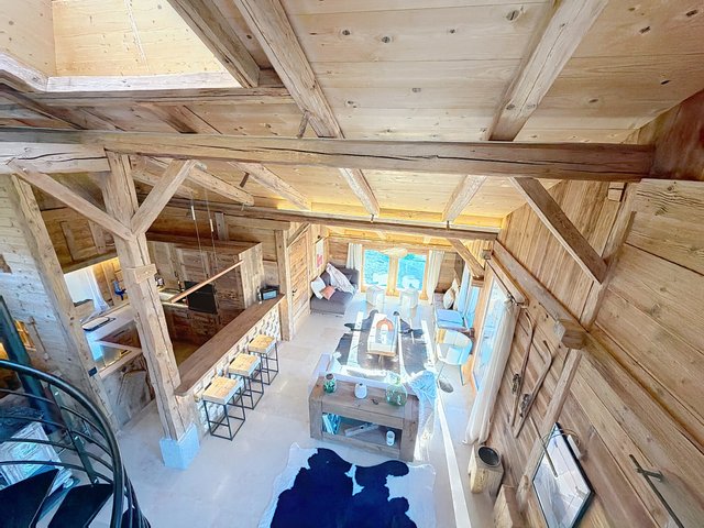 Chalet 7 pièces 12 personnes avec terrasse - Combloux