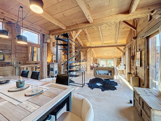 Chalet 7 pièces 12 personnes avec terrasse - Combloux