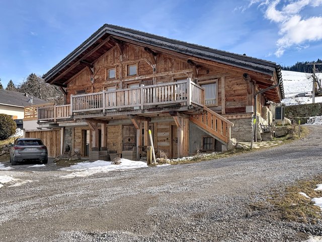 Chalet 7 pièces 12 personnes avec terrasse - Combloux