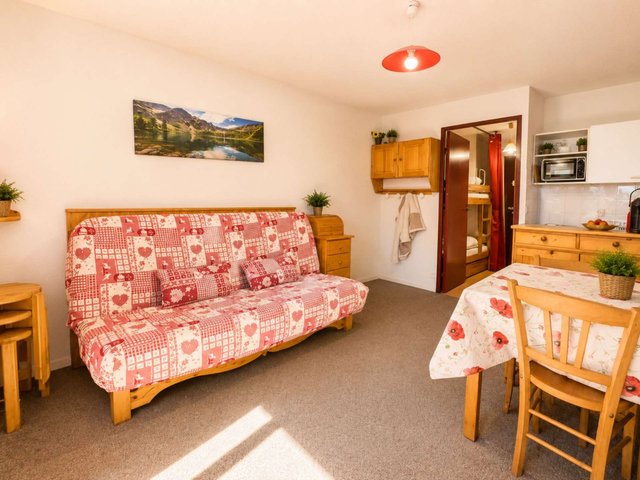 Studio 4 personnes avec balcon - Oz en Oisans