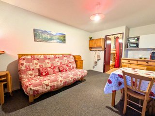 Studio 4 personnes avec balcon - Oz en Oisans