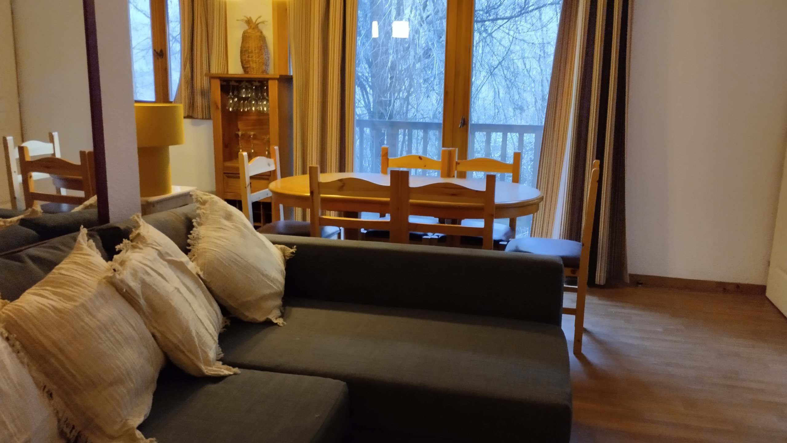 3 pièces 6 personnes vue montagne - Appartement Hameau 3 106- SPA & PISCINE appartement 6 pers - Orelle - Val Thorens