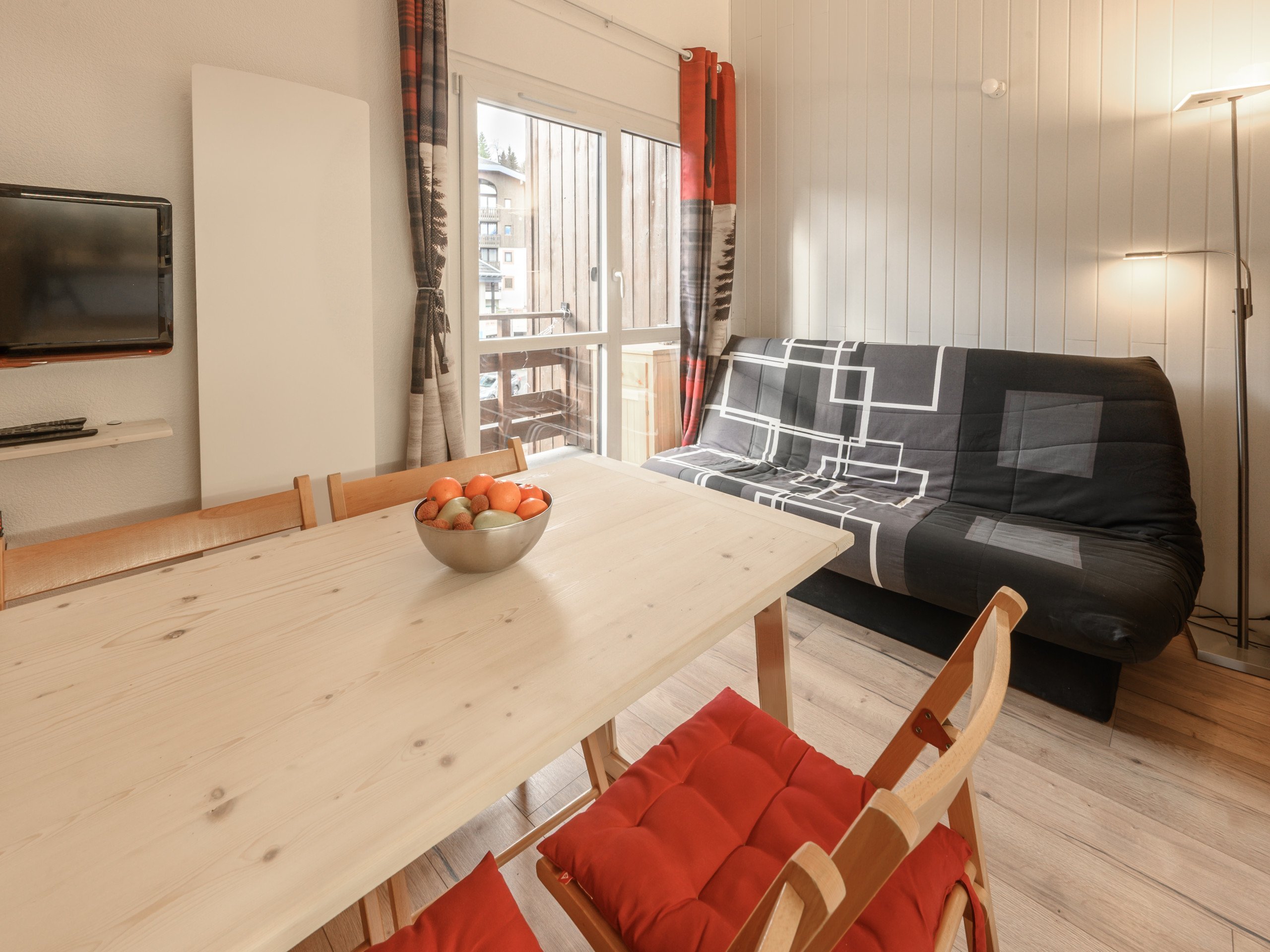 2 pièces 4 personnes vue montagne - Appartement P. Les Esserts N°57 - 2P4 - Morillon 1100 Les Esserts