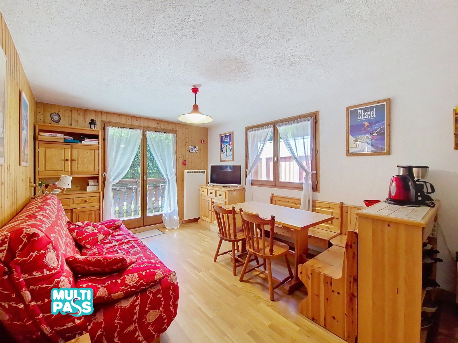 2-kamer 4 personen met uitzicht op de bergen - Appartement Gelinotte GL1 SKI & MOUNTAIN 4 Pers. - Châtel