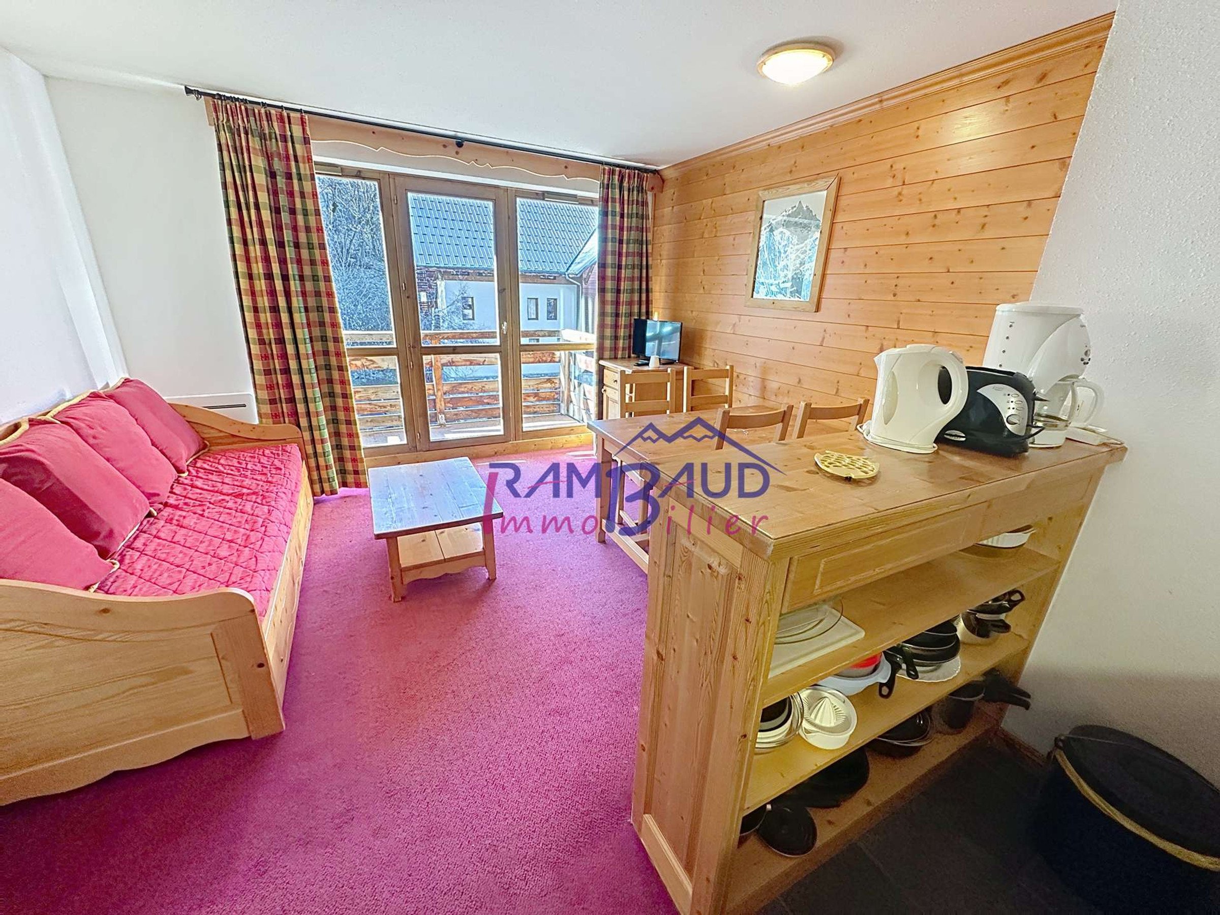 Appartement 2 pièces 4 personnes avec balcon - Résidence CHALETS GALIBIER II - Valloire