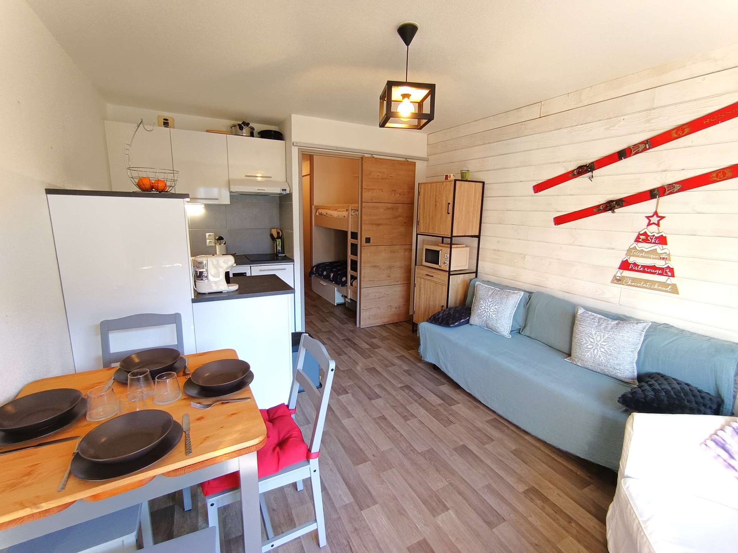Studio 4 personnes - Résidence VILLAGES DES THERMES - Saint Lary Soulan