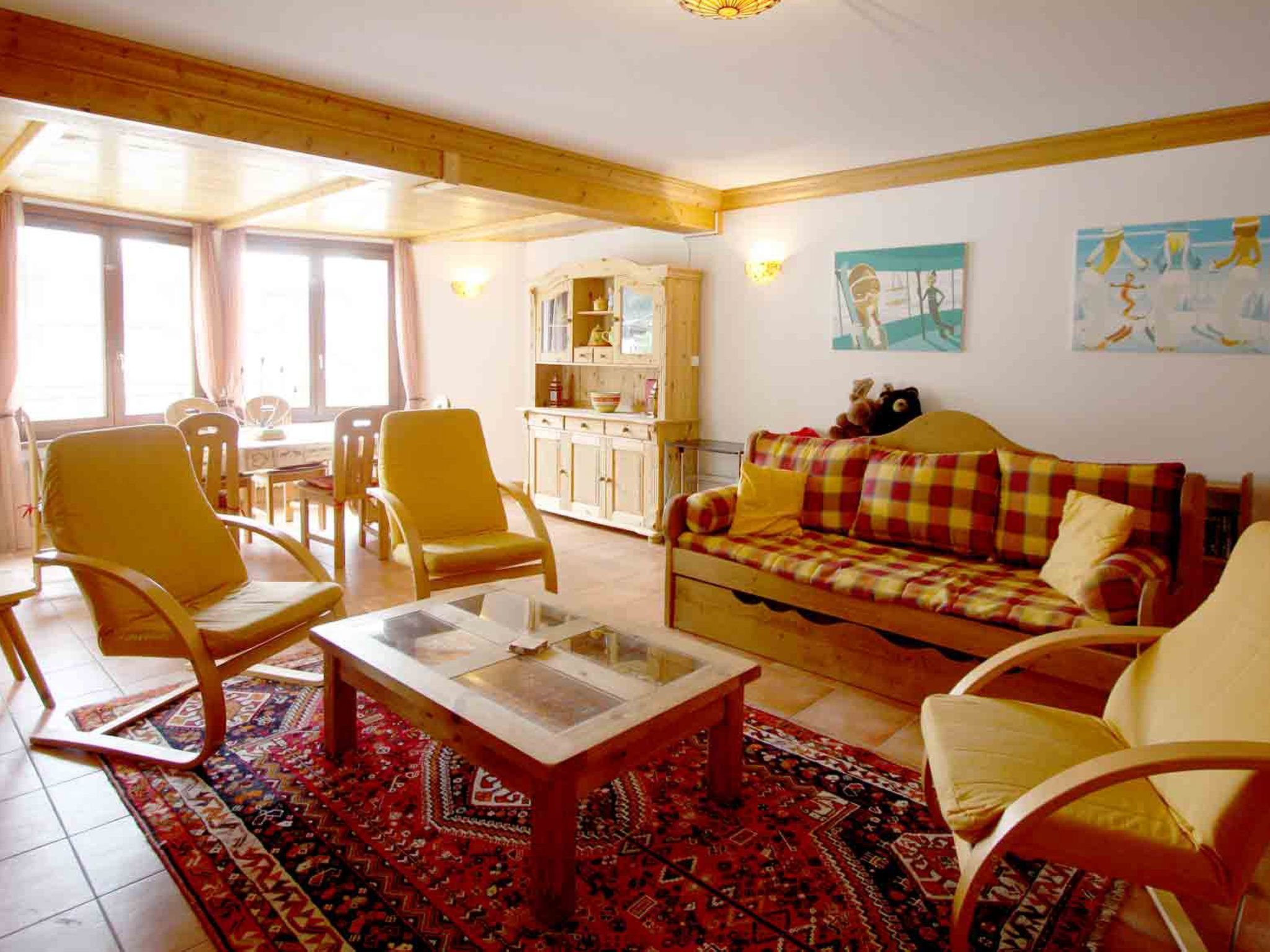 Appartement 5 pièces 8 personnes  - Appartement Charmante Wohnung in Chamonix mit Südbalkon und Blick auf den Blanc - Chamonix Centre