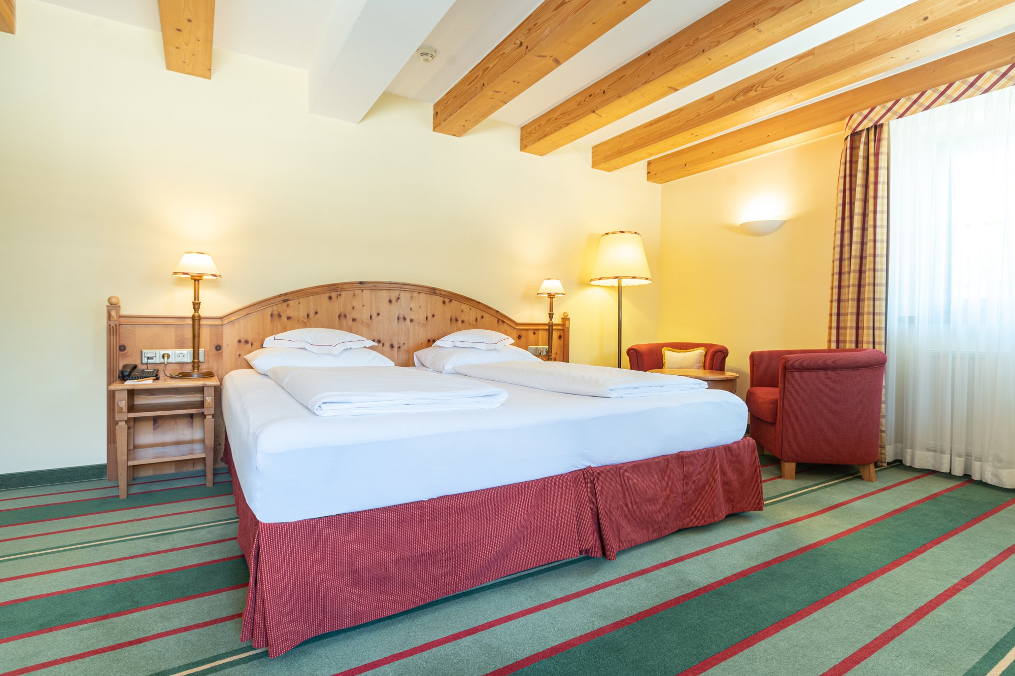Superior Triple Room balcony mountain view with mountain view - halfboard - Hotel Kaiserhof - Kitzbuhel