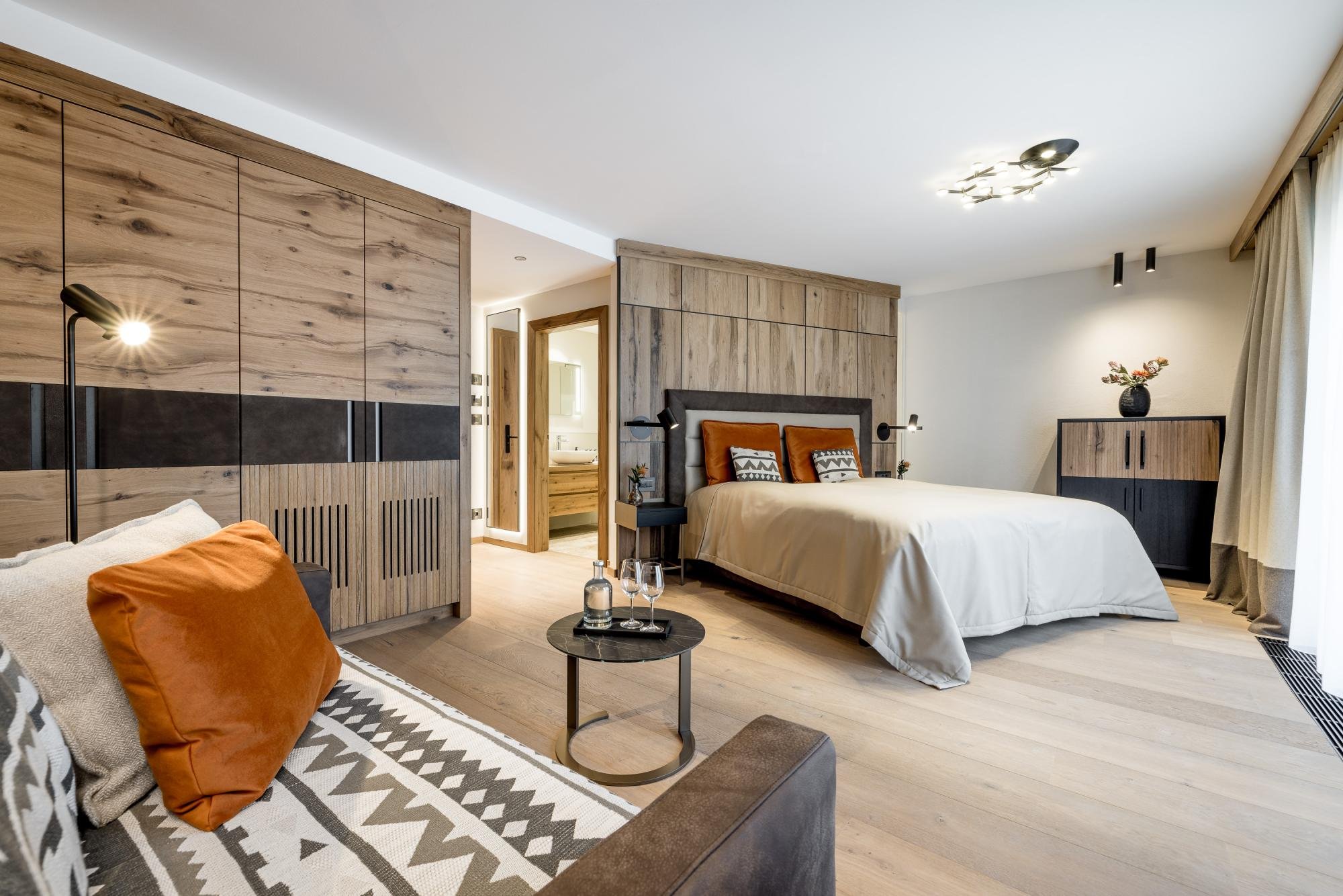 Deluxe Double Room 'Gamskogl' - halfboard - Hotel Central - Solden