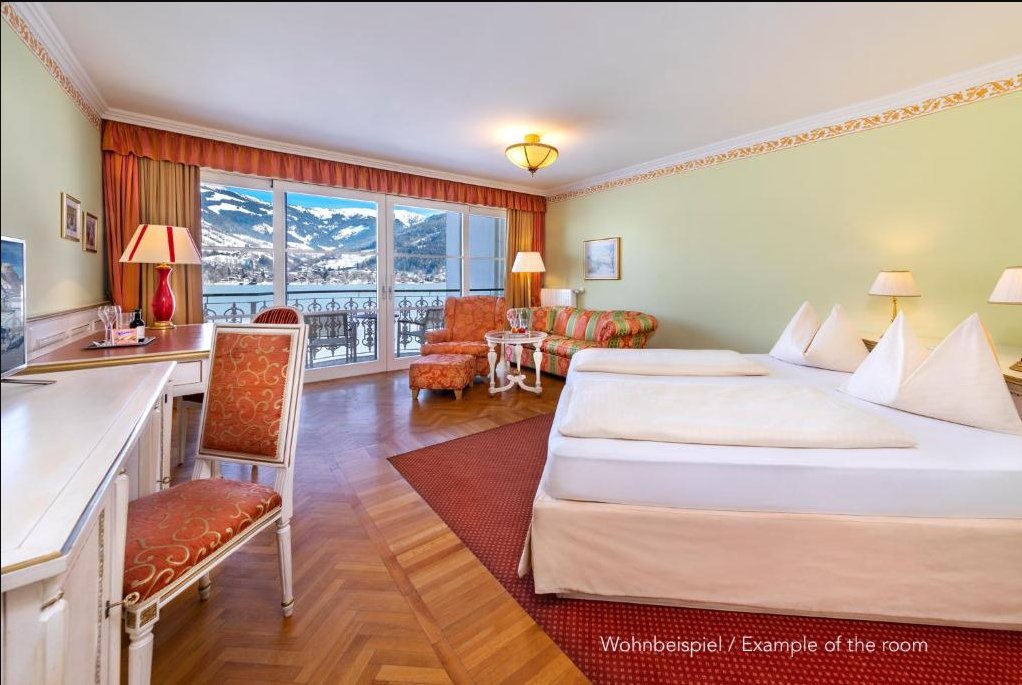 Double Room with mountain view - halfboard - Grand Hotel - Zell am See