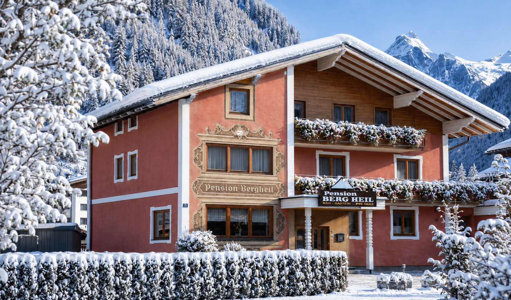Standaard Tweepersoonskamer balkon - ontbijt - Pension Bergheil - Kaprun