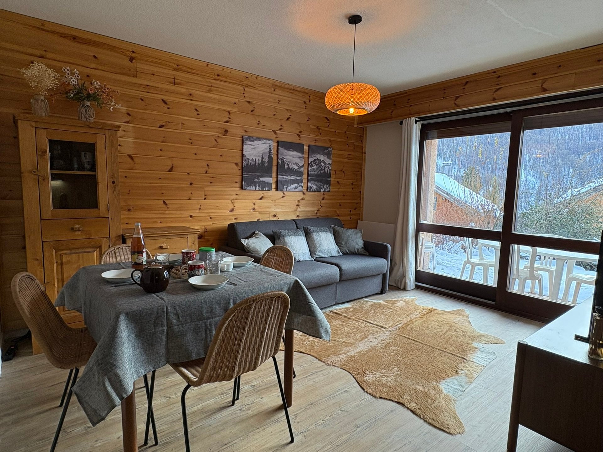 Studio 4 personnes Confort - Appartements EPERVIERE - Serre Chevalier 1350 - Chantemerle