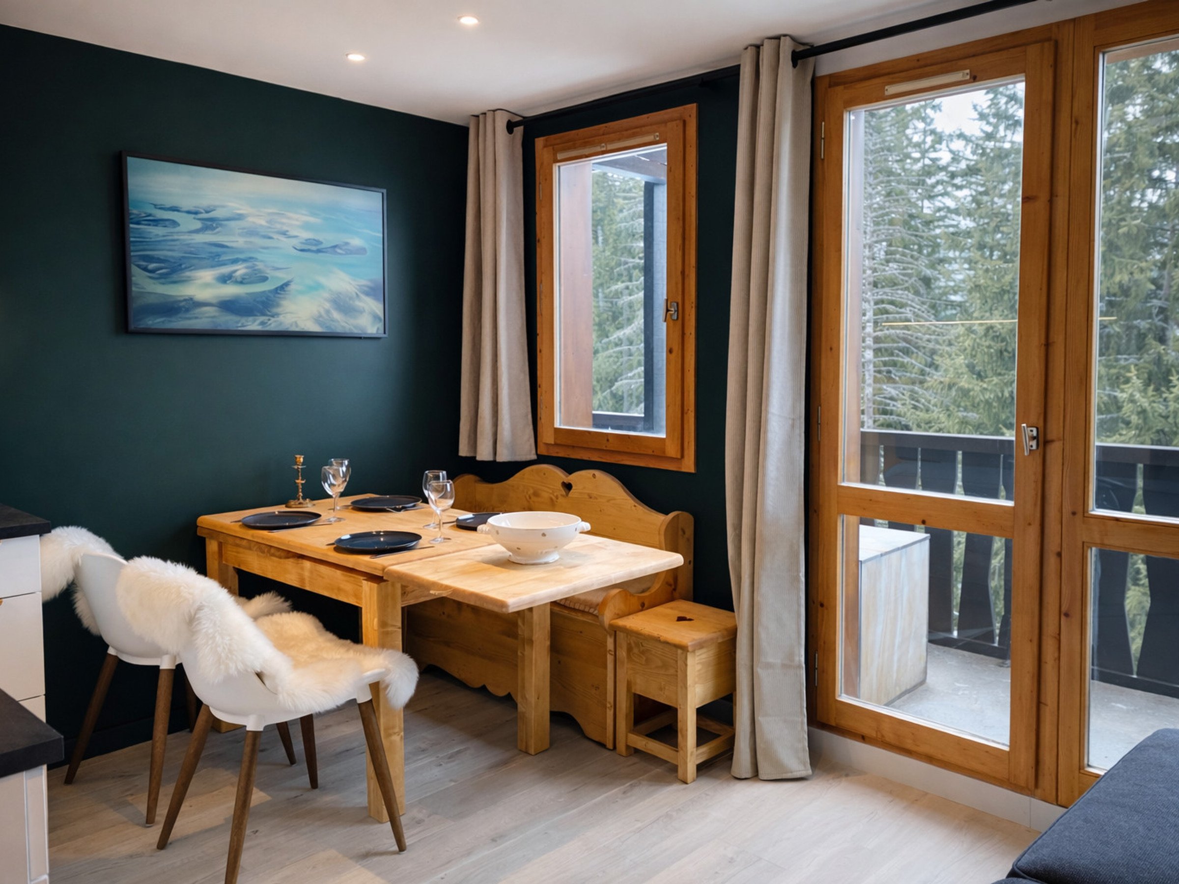 Appartement 2 kamers 4 personen - Résidence BRIGUES - ENTREE B - BAS - Courchevel 1650