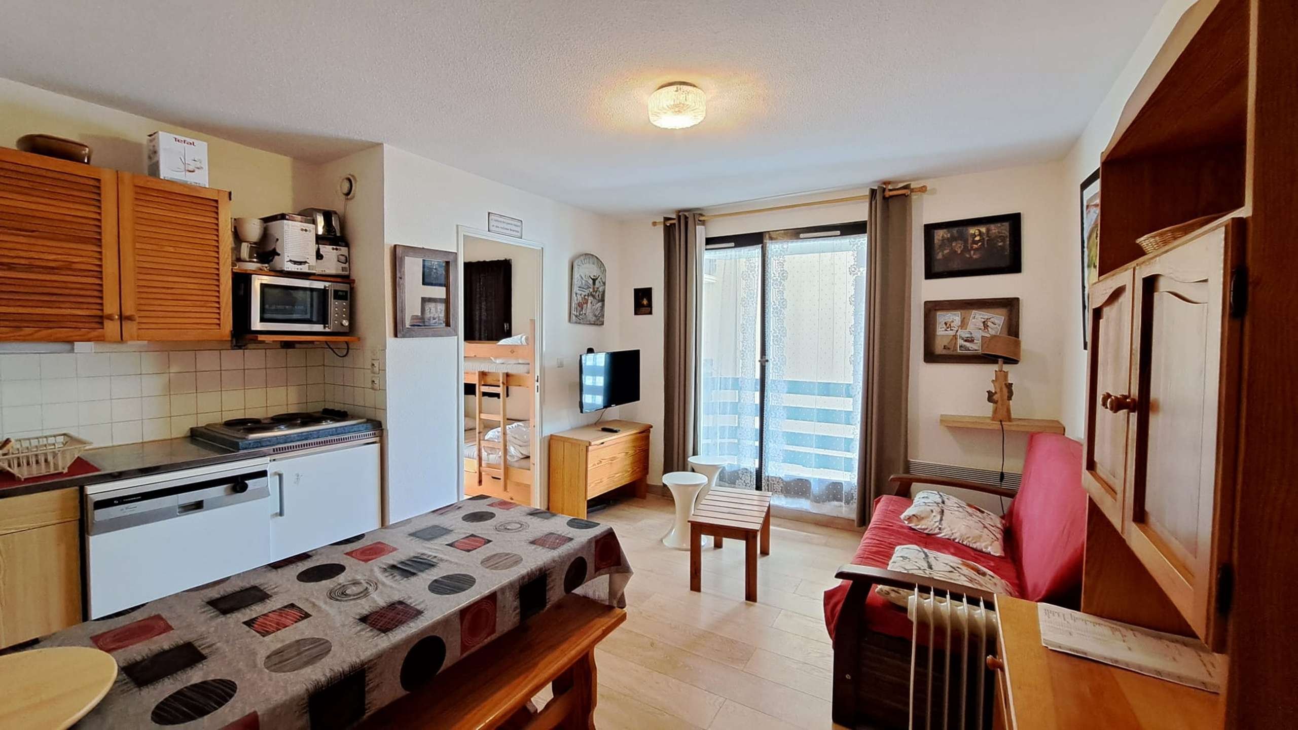 Appartement 2 pièces cabine 6 personnes - Appartement Les Carlines LS143 - Font Romeu - Pyrénées 2000
