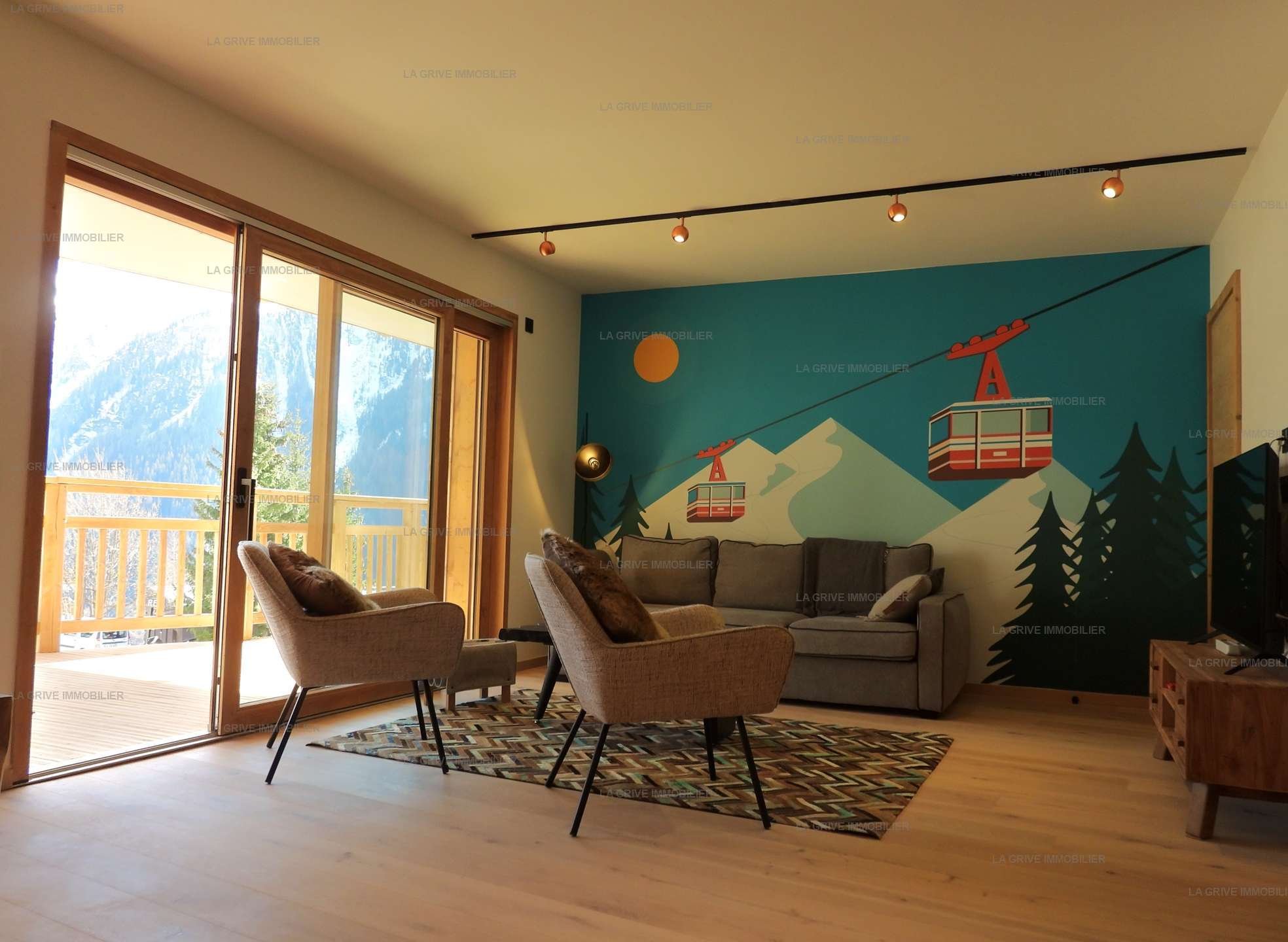 5 pièces 10 personnes - Appartement Les Cristaux Blancs CRIS106 - Plan Peisey