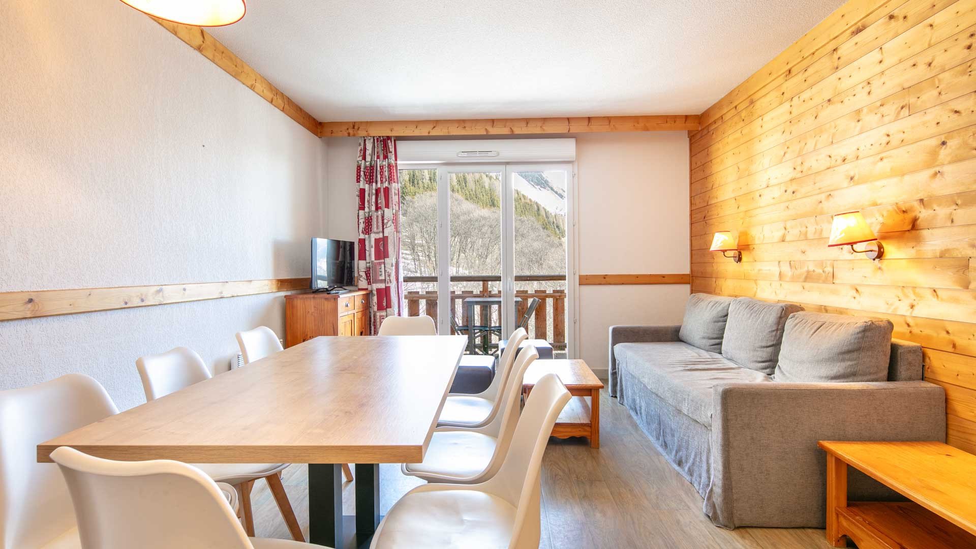 3 pièces 8 personnes vue montagne - Appartement Les Bergers N°00 - 3P7/8 - Saint Sorlin d'Arves