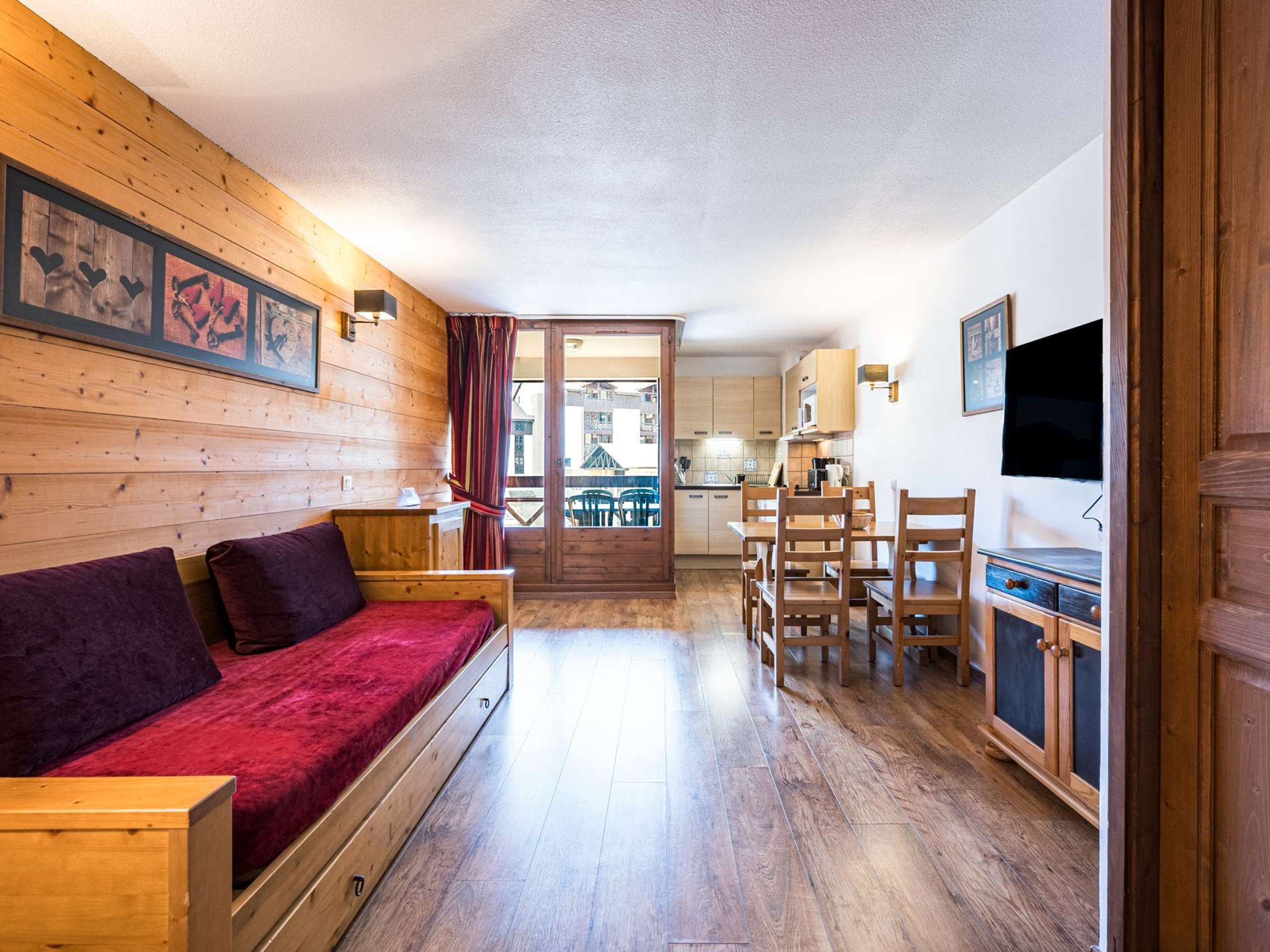 Studio 4 personnes - Résidence CYBELES  - Brides les Bains
