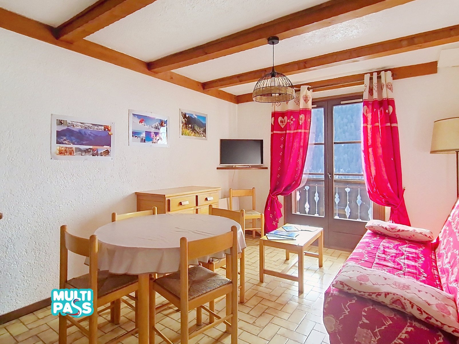 2 pièces 6 personnes vue montagne - Appartement ROCHASSONS RC5 CENTER & SUN 6 Pers. - Châtel