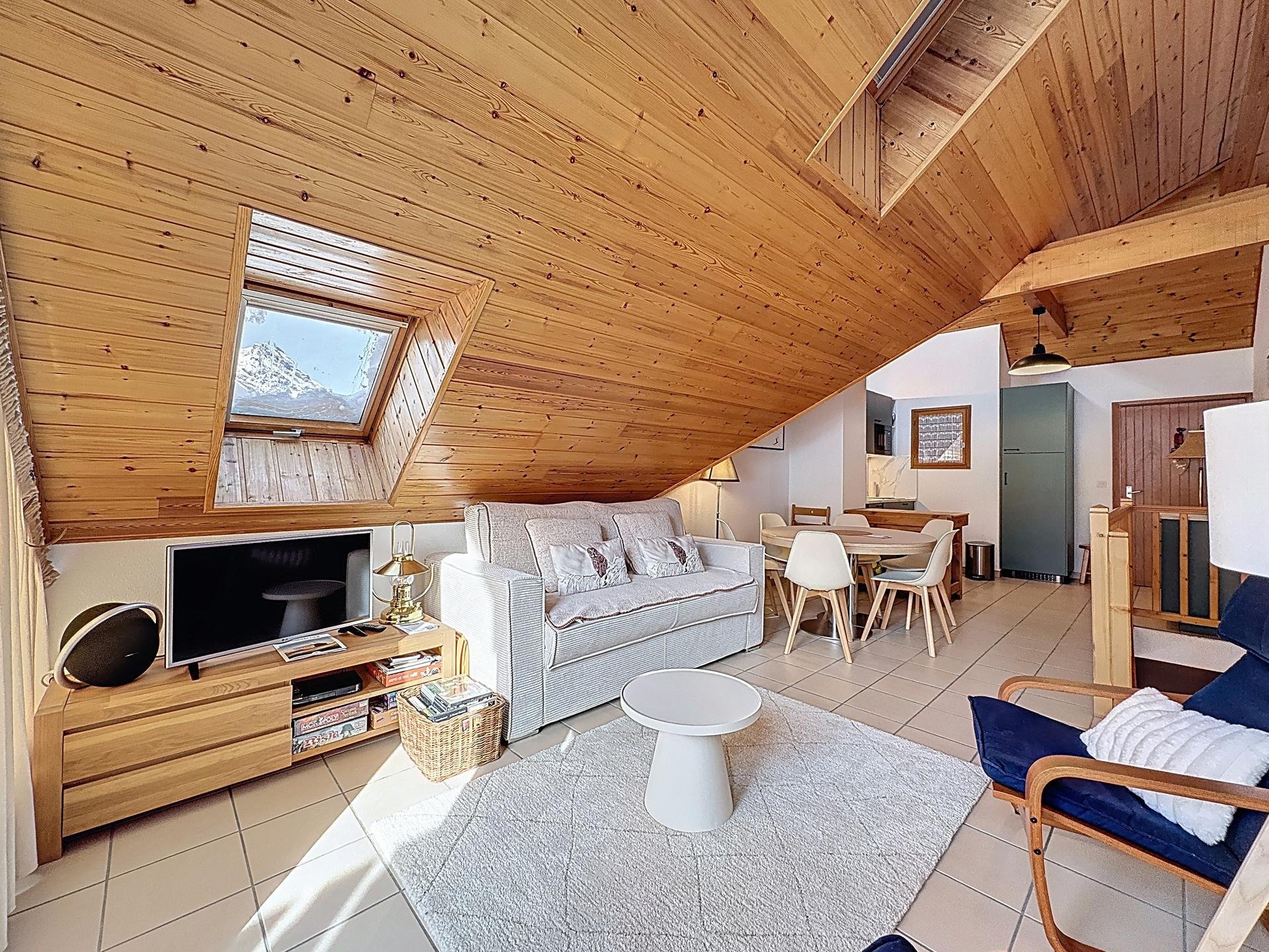 3 pièces 5 personnes - Appartements GRIOTTES - Serre Chevalier 1500 - Monêtier Les Bains
