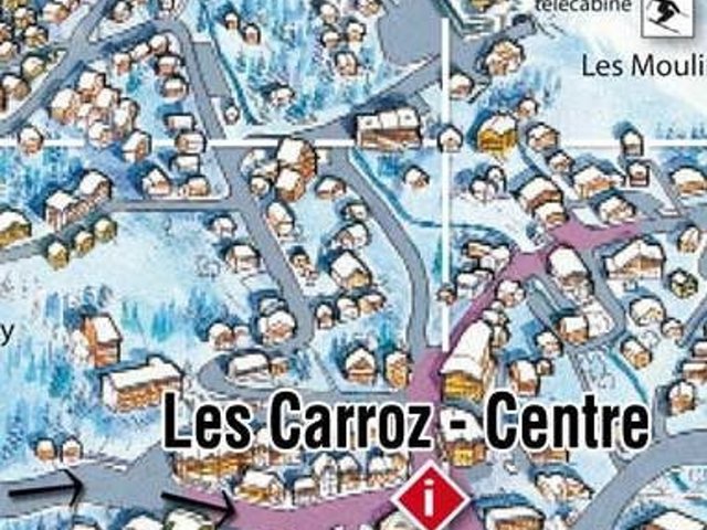Appartement 2 pièces 4 personnes avec balcon - Les Carroz d'Araches